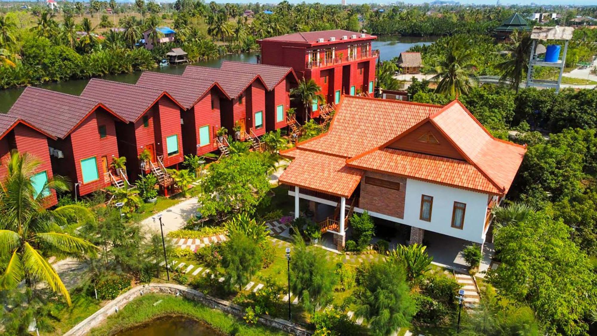 Lodge Moni Essara Kampot Eksteriør bilde